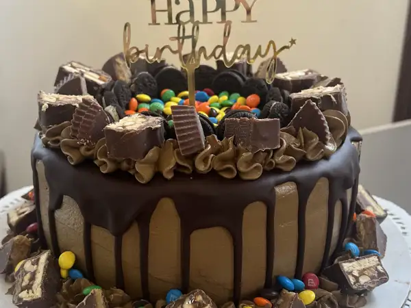 Munchie Madness Ice Cream Layered Cake