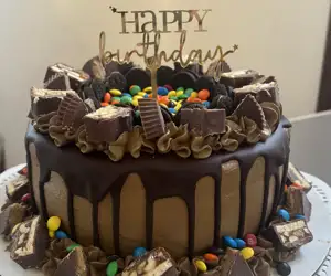 Munchie Madness Ice Cream Layered Cake